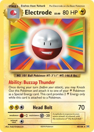 Electrode #40 Pokemon Evolutions