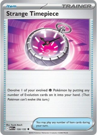 Strange Timepiece #128 Pokemon Mega Evolution