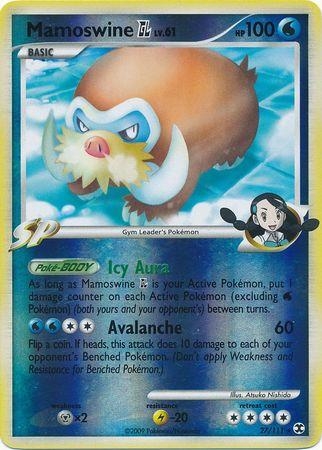 Mamoswine GL [Reverse Holo] #27 Pokemon Rising Rivals