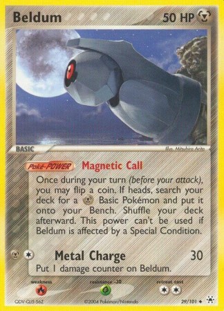 Beldum #29 Pokemon Hidden Legends