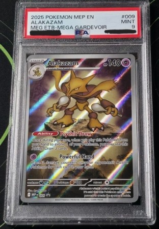 Alakazam #9 Pokemon Promo PSA Gradering