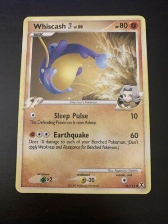 Whiscash #54 Pokemon Rising Rivals