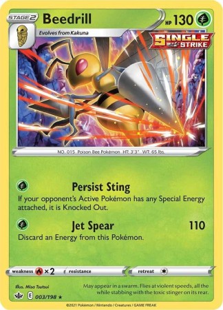 Beedrill #3 Pokemon Chilling Reign
