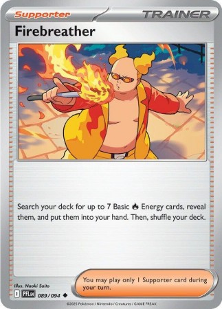Firebreather #89 Pokemon Phantasmal Flames