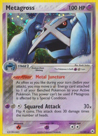 Metagross [Holo] #11 Pokemon Hidden Legends