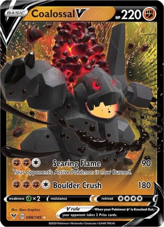 Coalossal V #98 Pokemon Vivid Voltage