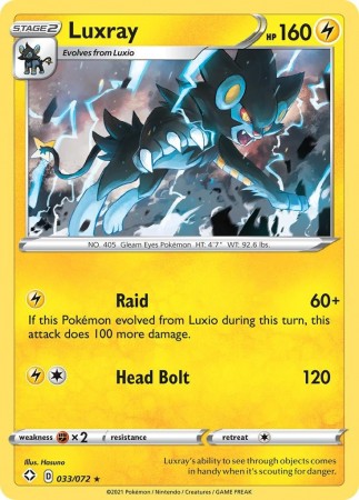 Luxray #33 Pokemon Shining Fates
