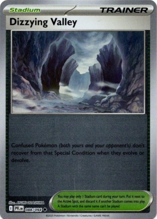 Dizzying Valley [Reverse Holo] #88 Pokemon Phantasmal Flames