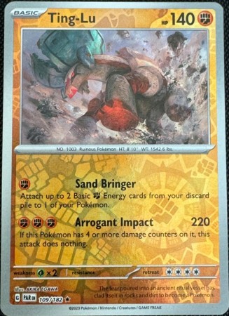 Ting-Lu [Reverse Holo] #109 Pokemon Paradox Rift