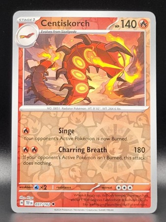 Centiskorch [Reverse Holo] #37 Pokemon Temporal Forces