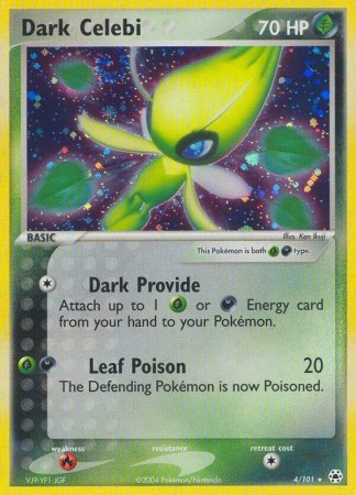 Dark Celebi #4 Pokemon Hidden Legends