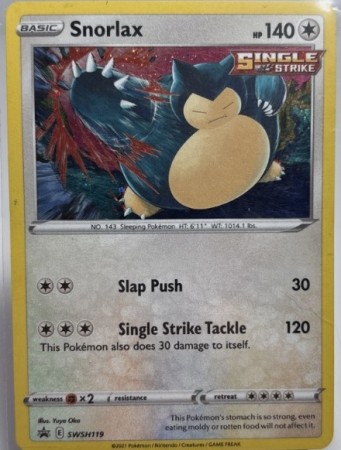 Snorlax [Holo] #SWSH119 Pokemon Promo