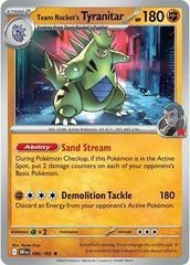 Team Rocket's Tyranitar [Holo] #96 Pokemon Destined Rivals
