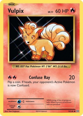 Vulpix #14 Pokemon Evolutions 
