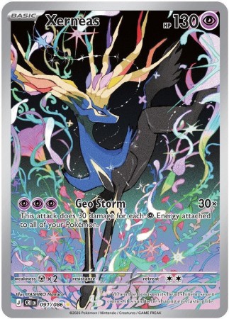 Xerneas #91 Pokemon Chaos Rising
