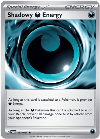 Shadowy Darkness Energy #83 Pokemon Pitch Black 