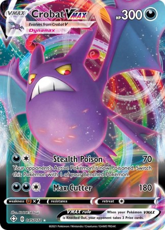 Crobat VMAX #45 Pokemon Shining Fates 