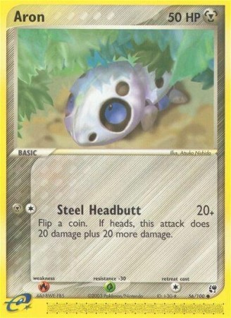 Aron #56 Pokemon Sandstorm