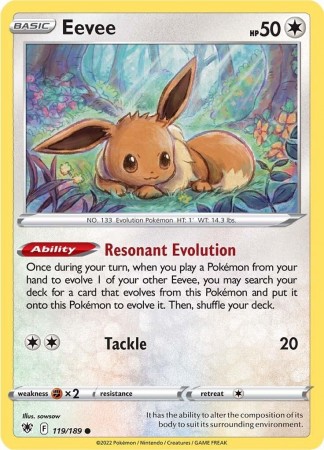 Eevee #119 Pokemon Astral Radiance
