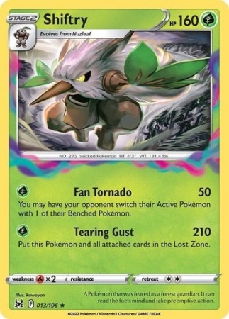 Shiftry [Holo] #4 Pokemon Chinese CS6.5C Victory Stars