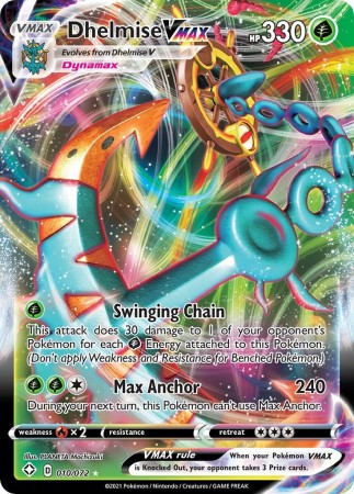 Dhelmise VMAX #10 Pokemon Shining Fates