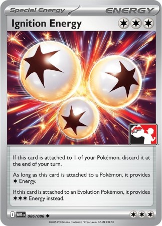 Ignition Energy [Prize Pack] #86 Pokemon White Flare 