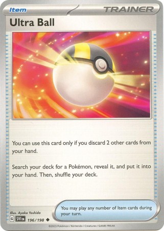 Ultra Ball #196 Pokemon Scarlet & Violet