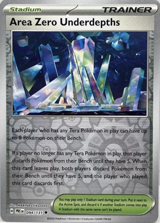 Area Zero Underdepths [Reverse] #94 Pokemon Prismatic Evolutions