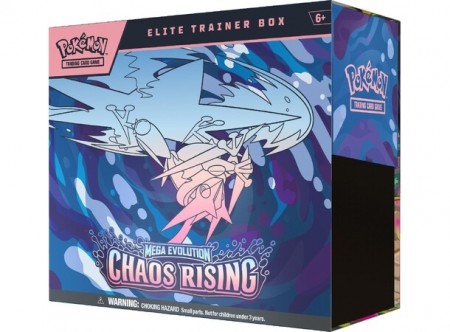 Pokémon Mega Evolution: Chaos Rising Elite Trainer Box (ETB) (9 Pack)