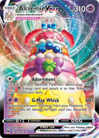 Alcremie VMAX #23 Pokemon Champion's Path