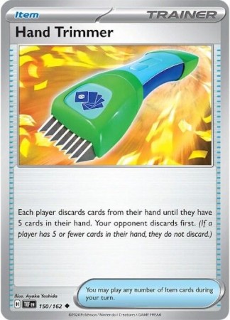 Hand Trimmer #150 Pokemon Temporal Forces