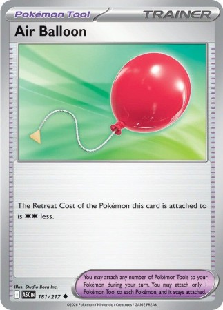Air Balloon #181 Pokemon Ascended Heroes
