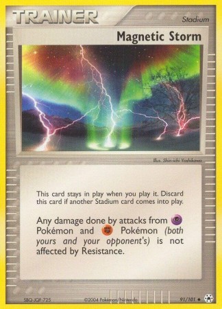 Magnetic Storm #91 Pokemon Hidden Legends 