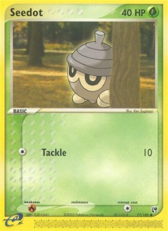 Seedot #77 Pokemon Sandstorm