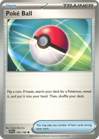 Poke Ball #185 Pokemon Scarlet & Violet