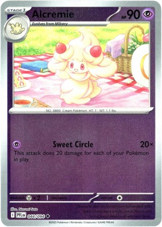 Alcremie [Reverse Holo] #44 Pokemon Phantasmal Flames