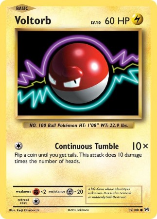Voltorb #39 Pokemon Evolutions