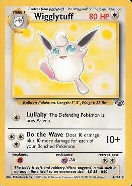 Wigglytuff #32 Pokemon Jungle