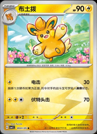 Pawmo #901 Pokemon Chinese Gem Pack