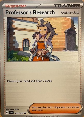Professor's Research: Professor Sada #155 Pokemon Journey Together