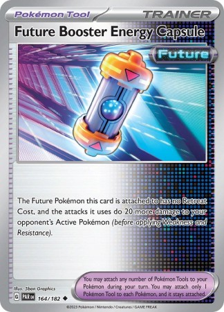 Future Booster Energy Capsule #164 Pokemon Paradox Rift