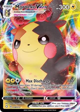 Morpeko VMAX #38 Pokemon Shining Fates