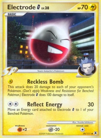 Electrode G #39 Pokemon Rising Rivals